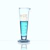 5 10 20 25 50 100 250 500 1000 mL Conical Glass Measuring Cup, Triangular Beaker, Graduated Laboratory Glassware (1000 mL) view 3