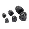 340-Piece Acorn Cap Nut Set M3 M4 M5 M6 M8 M10 M12, Black Carbon Steel (M12, 3 pcs) view 1