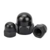 340-Piece Acorn Cap Nut Set M3 M4 M5 M6 M8 M10 M12, Black Carbon Steel (M12, 3 pcs) view 2
