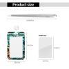 Vertical Slide ID Badge Holder with Lanyard view 2