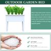 Raised Planter Box with Legs for Vegetables, Flowers, and Herbs view 2