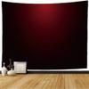 Sxakswol Large Red Tapestry, 300 x 250 cm, 3D Gradient Wall Hanging view 1