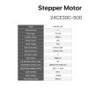 Closed-Loop Stepper Motor, 3.0 Nm, 5.0 A, Servo Motor with Encoder 24CE30C-500, 1 pc. view 4