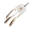 Handmade Dream Catcher Hanging Car Decoration with Feathers and Shells view 2