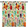 ANHOPE Cute Cartoon Animal & Insect Blackout Curtains, 2-Pack, 160 x 107 cm view 1