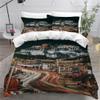 ARiXIaNg Kids’ Train Duvet Cover Set, 135 x 200 cm, 3-Piece view 1