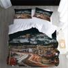 ARiXIaNg Kids’ Train Duvet Cover Set, 135 x 200 cm, 3-Piece view 3