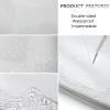 Heavy-Duty Waterproof Outdoor Tarp, 500 g/m², White, 5 x 5 m view 4
