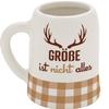 GRUSS & CO Mini Shot Jug with "Gre" Design | New Bone China, 5 cl | Funny Gift, Party, Men's Gift | 73856 view 2
