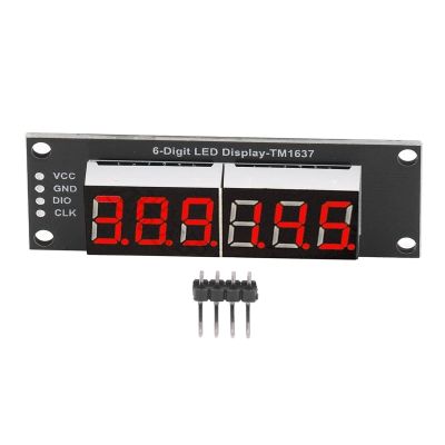 NDNCZDHC 6-Digit 0.36-Inch 7-Segment LED Display Module