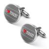 Freecustom Men's "I Love Spain" Cufflinks view 2