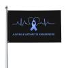 3 x 5 ft Juvenile Arthritis Awareness Heartbeat Flag with Brass Grommets view 1