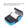 Eujgoov Mini Portable 80 mm Bluetooth Thermal Receipt Printer for Android and iOS view 3