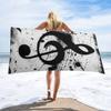 Latwerio 3D Microfiber Beach Towel, Soft and Absorbent, 70 x 150 cm view 1