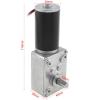Electronic Starter DC 24V 300 RPM Permanent-Magnet Geared Motor, High Torque, D-Shaft, 1 Pc. view 4