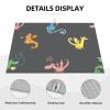 Cute Cartoon Dinosaur Microfiber Dish Drying Mat, Heat-Resistant, Absorbent, 45.7 x 61 cm view 4