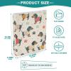 JUMBEAR 3-Ring Binder for Letter Size, 11 x 8.5 in, Cute Dog, Clipboard Organizer, 1 Count view 3