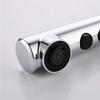 360° Swivel Pull-Out Basin Faucet, Chrome-Plated Brass view 4