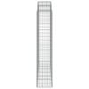 Bulliing Gabion with High Arch, 200 x 50 x 200/220 cm, Galvanized Iron view 4