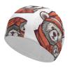 Bear Avatar Swim Cap for Women and Men, Short or Long Hair, Comfortable Fit view 1