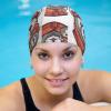 Bear Avatar Swim Cap for Women and Men, Short or Long Hair, Comfortable Fit view 4