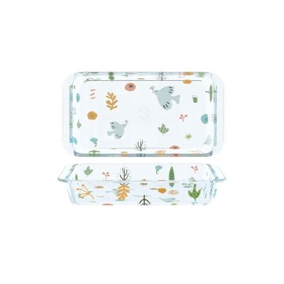 Borosilicate Glass Casserole Dish, 1,000 ml