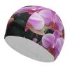 Orchid Swim Cap for Men and Women, Short or Long Hair view 1