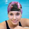 Orchid Swim Cap for Men and Women, Short or Long Hair view 4