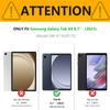 CASAFUNY Case for Samsung Galaxy Tab A9 8.7-inch (2023, SM-X110/X115/X117), PU Leather Multi-Angle Folio Protective Cover, Blue view 2