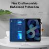 CASAFUNY Case for Samsung Galaxy Tab A9 8.7-inch (2023, SM-X110/X115/X117), PU Leather Multi-Angle Folio Protective Cover, Blue view 4