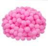 TOAOB 300 Pcs 20mm Pink Pom Poms view 1