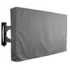 SUBLXPoten Outdoor TV Cover, Dustproof Microfiber, Waterproof, Gray, 30–32 in view 1
