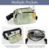 Green Leaves and Grass Waist Bag, 20 x 13 cm view 3