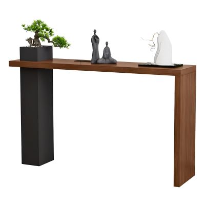 Living Room Console Table, Narrow Entryway Table in New Chinese Style, Slim Design, Easy Assembly (120 x 30 x 85 cm/47 x 12 x 33 in)