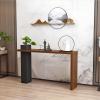 Living Room Console Table, Narrow Entryway Table in New Chinese Style, Slim Design, Easy Assembly (120 x 30 x 85 cm/47 x 12 x 33 in) view 2