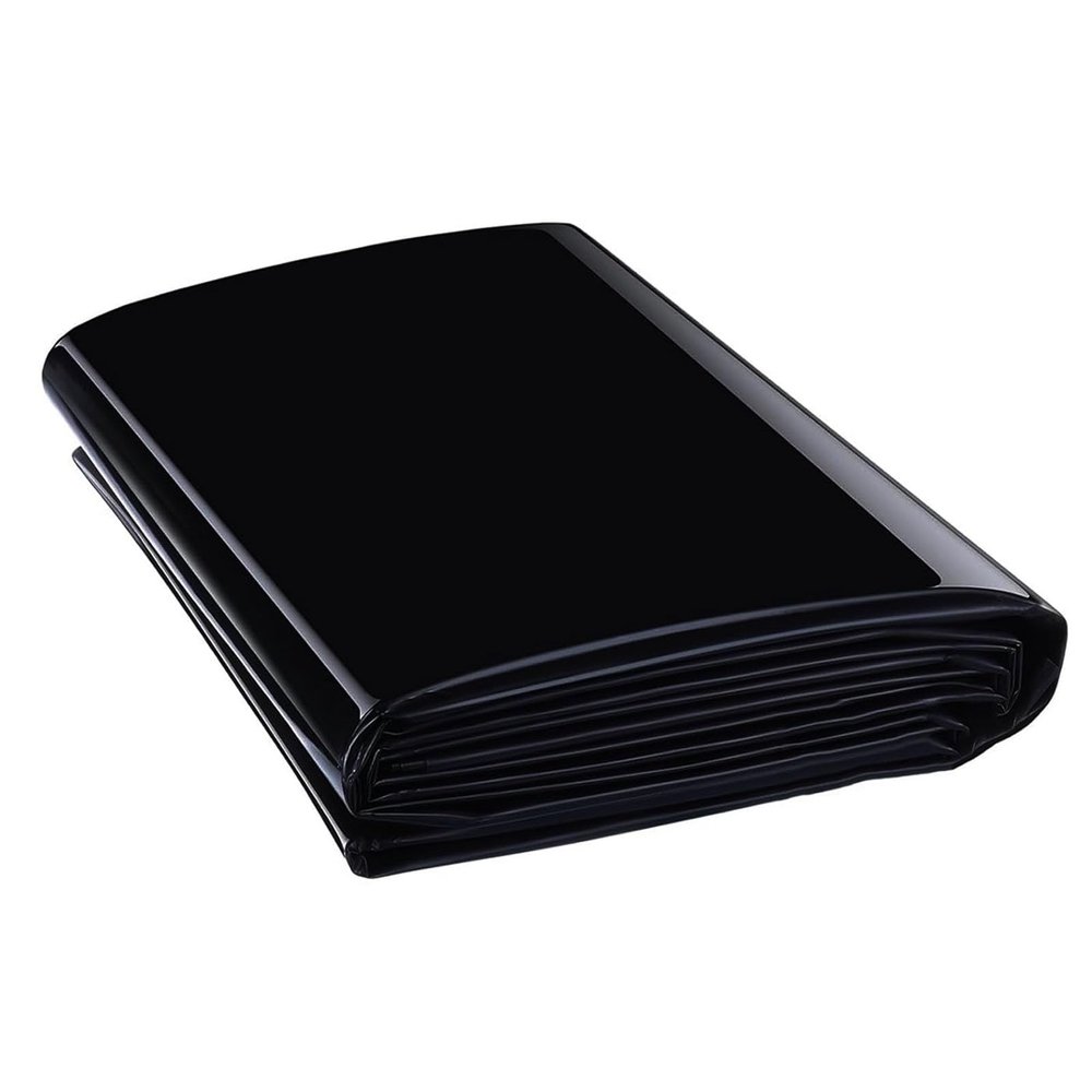 Black Flexible HDPE Pond Liner for Garden and Fish Ponds, 0.2 mm, 3.0 x 3.0 m / 3.0 x 4...