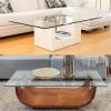 SXKJQER Rectangular Tempered Glass Tabletop, 100 x 60 cm view 3