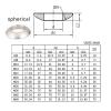 M12 Conical Stainless Steel Countersunk Washers, 5 Pieces view 3