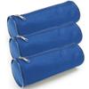 Waytex Set of 3 Round Pencil Cases, Blue, 21 cm view 1
