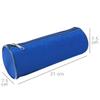 Waytex Set of 3 Round Pencil Cases, Blue, 21 cm view 2