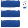 Waytex Set of 3 Round Pencil Cases, Blue, 21 cm view 3