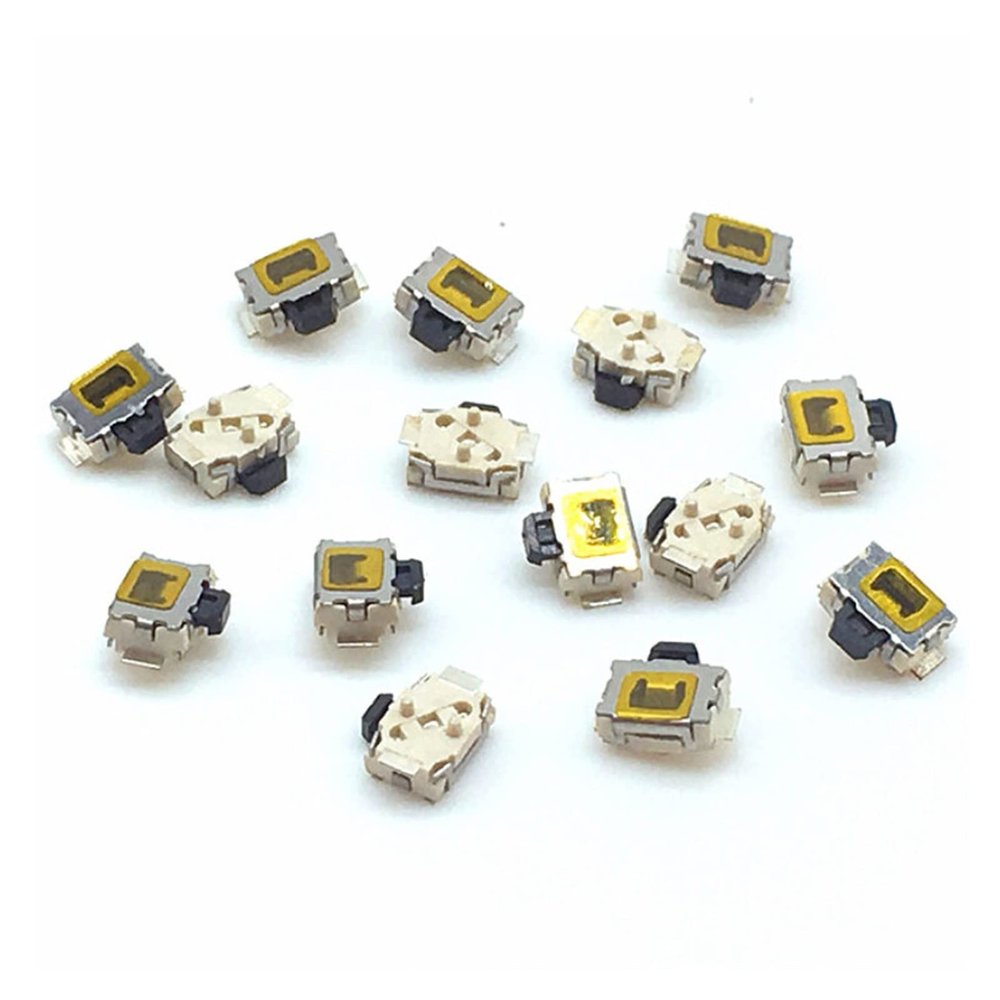 Tactile Switches, 10/50/200/500 pcs, Little Turtle SMD 2-Pin Reset Tact Switches for Mobile Phones