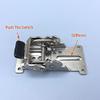 2 Hinges, 90°/180° Self-Locking Folding Hinges, Silver-Colored, for Table Legs, Furniture and Cabinets view 2