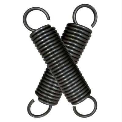 2-Pack Double-Hook Extension Springs, 1.8 mm Wire, 12 mm OD, 140 mm Free Length