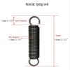 2-Pack Double-Hook Extension Springs, 1.8 mm Wire, 12 mm OD, 140 mm Free Length view 2