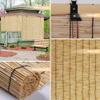 TMGJShd Retro Outdoor Bamboo Reed Blind, Natural Privacy Shade for Garden and Balcony, Handwoven (50 x 190 cm / 19.69 x 74.80 in) view 2