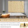 TMGJShd Retro Outdoor Bamboo Reed Blind, Natural Privacy Shade for Garden and Balcony, Handwoven (50 x 190 cm / 19.69 x 74.80 in) view 4