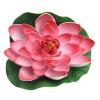 Floating Pond Plants, Realistic Lotus Flowers, Water Decoration for Aquariums, Landscape Ponds and Swimming Pools (Pink) view 2