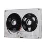 Vikye Blank Cassette Tape, 50-Minute Recording Time, Double-Sided, Normal Bias, with Transparent Case view 1