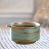 FytStycale Handmade Blue Matcha Bowl, Traditional Porcelain Tea Bowl view 4